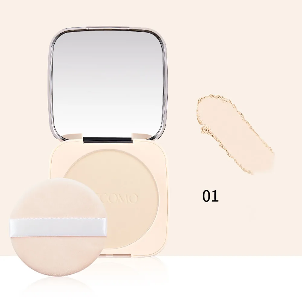 Matter, weicher Fokus, gepresster Puder, wasserfest, schweißfest, Make-up-Einstellung, Pfannkuchen, Ölkontrolle, Aufhellung, Set-Up-Puder, tägliches Make-up