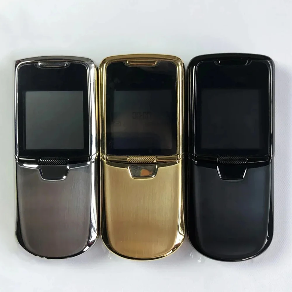 Original 8800 Classic Unlocked Mobile Cell Phone 2G GSM Tri-band Arabic Russian English Keyboard Cellphone.Made on 2005 Year.