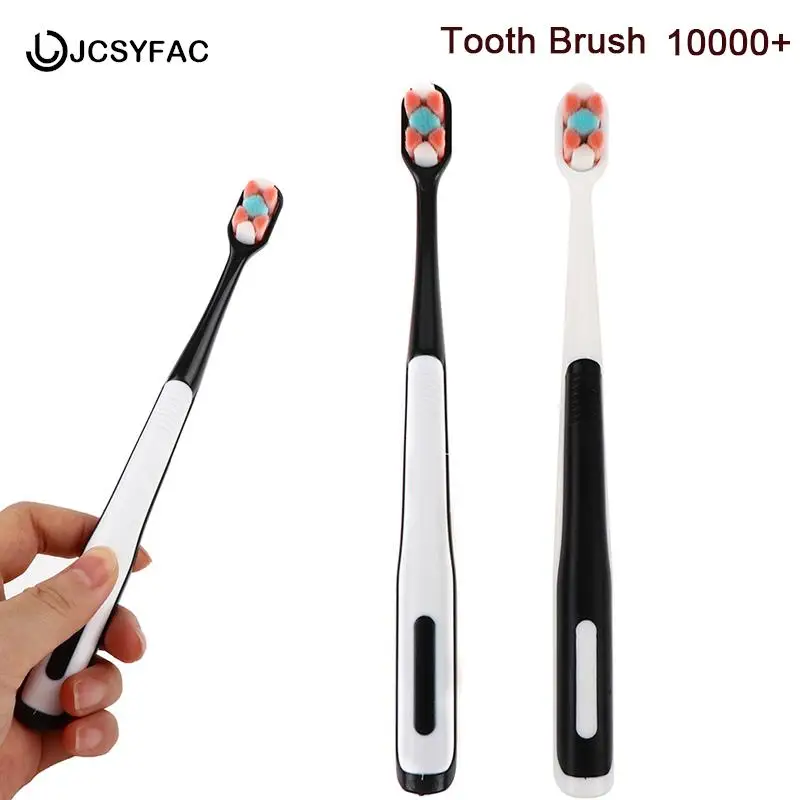 1PCS Portable Ultra-fine Soft Hair Eco Friendly Tooth Brush With Box Oral Hygiene Care Travel Tooth Brush