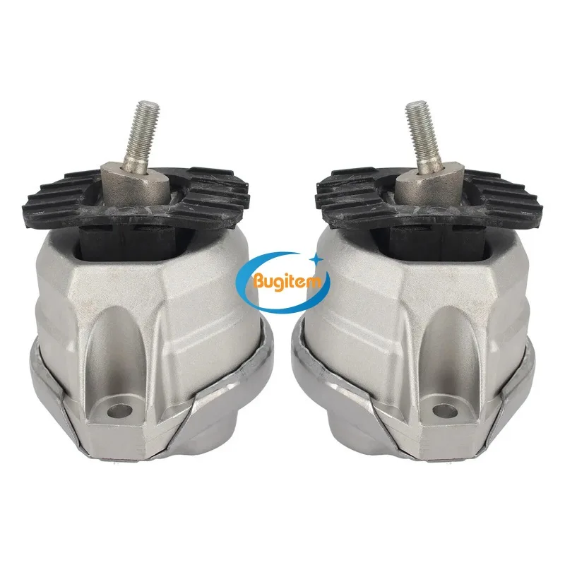 

1 Pair 22116761089 22116761090 Left & Right Engine Motor Mounts For BMW 525i 2004-2007 530i 528i 535i 2008-2010