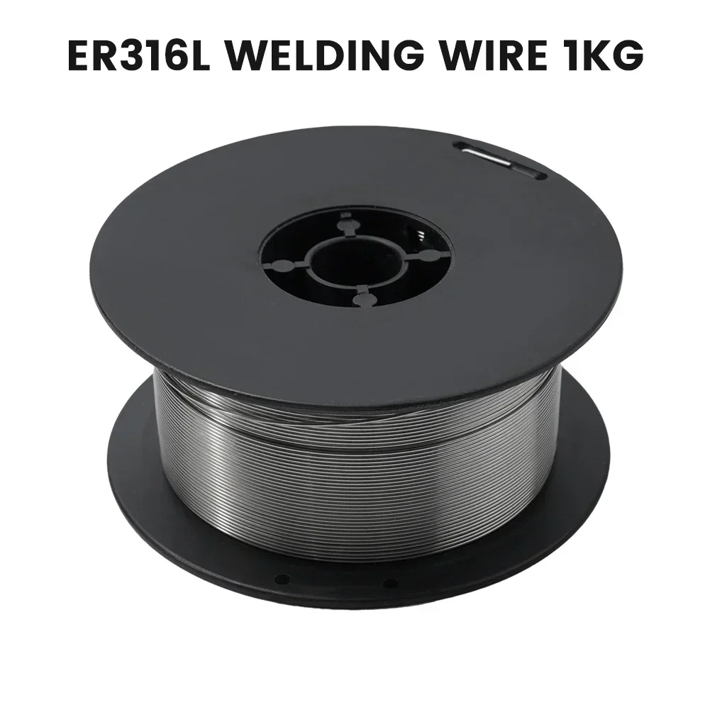 Premium Stainless Steel MIG Welding Wire ER316L 1kg Spool 0 030 (0 8mm) Excellent Bead Wetting Characteristics