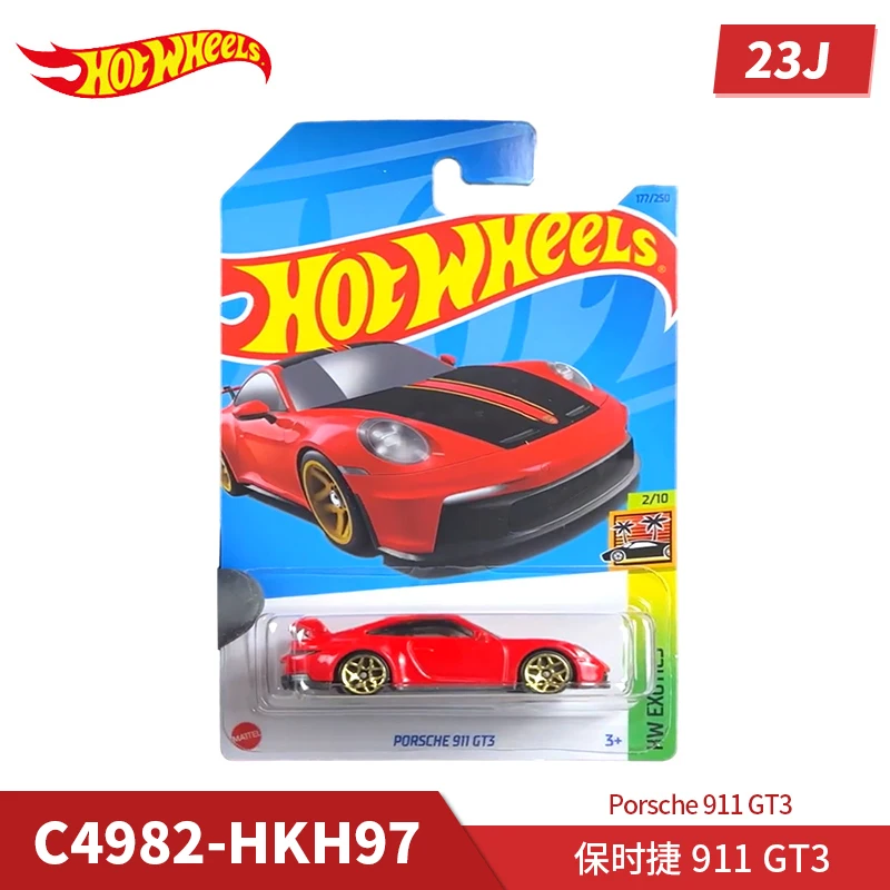 Originale 2023 L Caso Hot Wheels C4982 23L Posche 911 Volkswagen ID AstoN MARTIN Toyota Supra 1/64 Auto Giocattolo Hotwheels Diecast Car