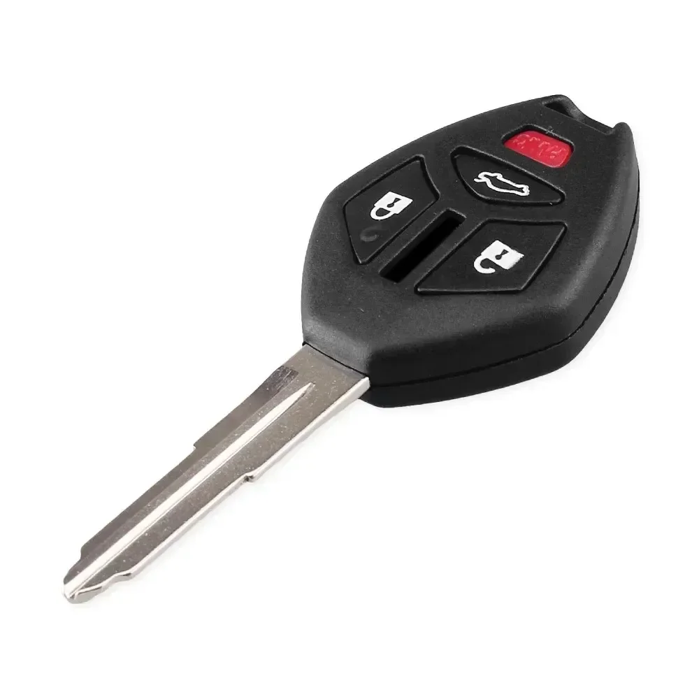3+1 Buttons Remote Car Key Shell Case Replacement For Mitsubishi Galant Eclipse I-MiEV For Citroen C-Zero 2009-2012