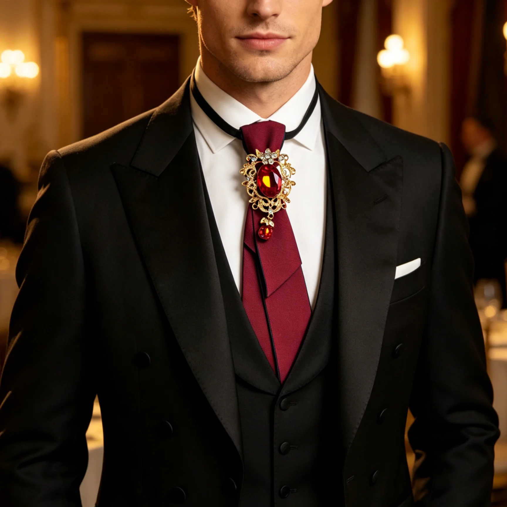 Бордовый аксессуар для галстук – обзор и цена Vintage Fashion Outfits Men