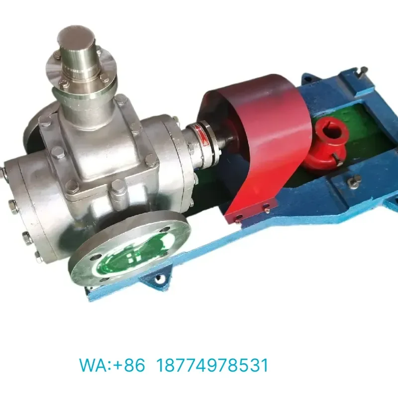 for YCB-15/0.6 Stainless Steel Gear Oil Pump Chemical Raw Material Transfer Pump High Pressure Industrial Liquid Pumping