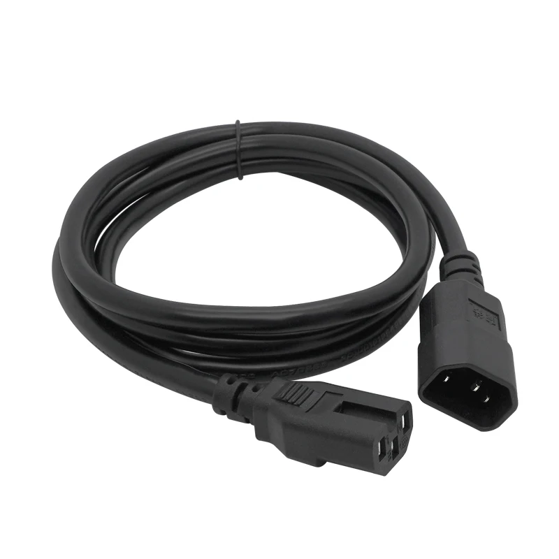 250V 15A IEC 60320 C14 320 C14 Male to C15 Female 3X1.5m2 Power Extension Cable for Kettle Plug 1.5M