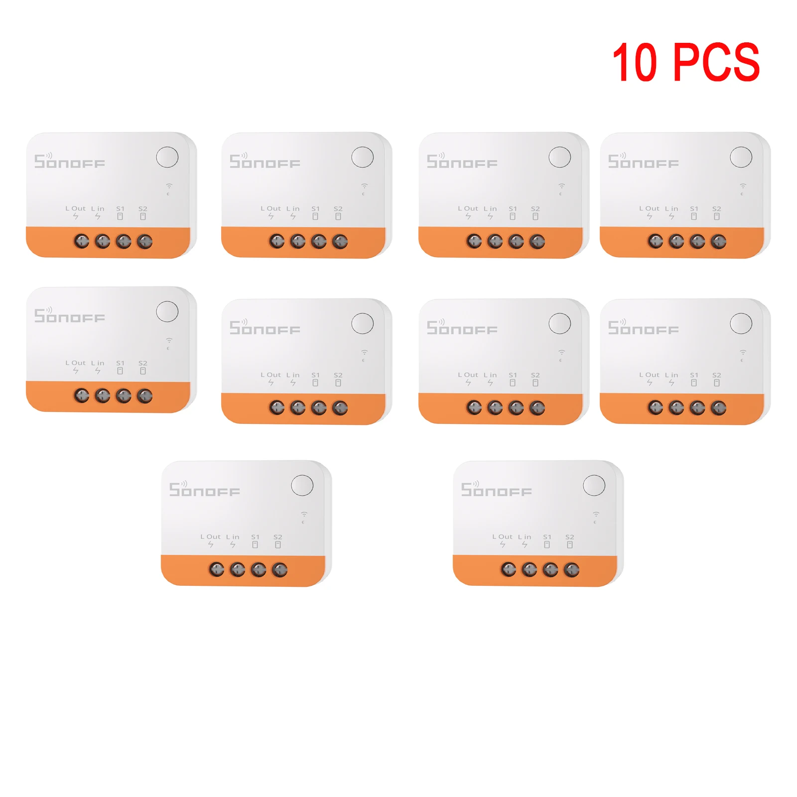 SONOFF ZBMINI L2 Zigbee Smart Switch Mini L2 Zigbee Zbminil2 Geen neutrale draad Tweerichtingsbediening vereist 1-gangen Alexa Google Home