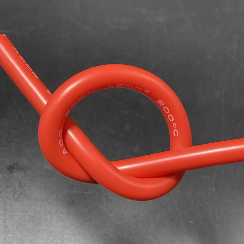 

1 meter price 50KV 70KV 100KV 200KV 150KV DC Silicone High Voltage Wire 16/13/11AWG Tinned Copper Core Automotive Ignition Wire