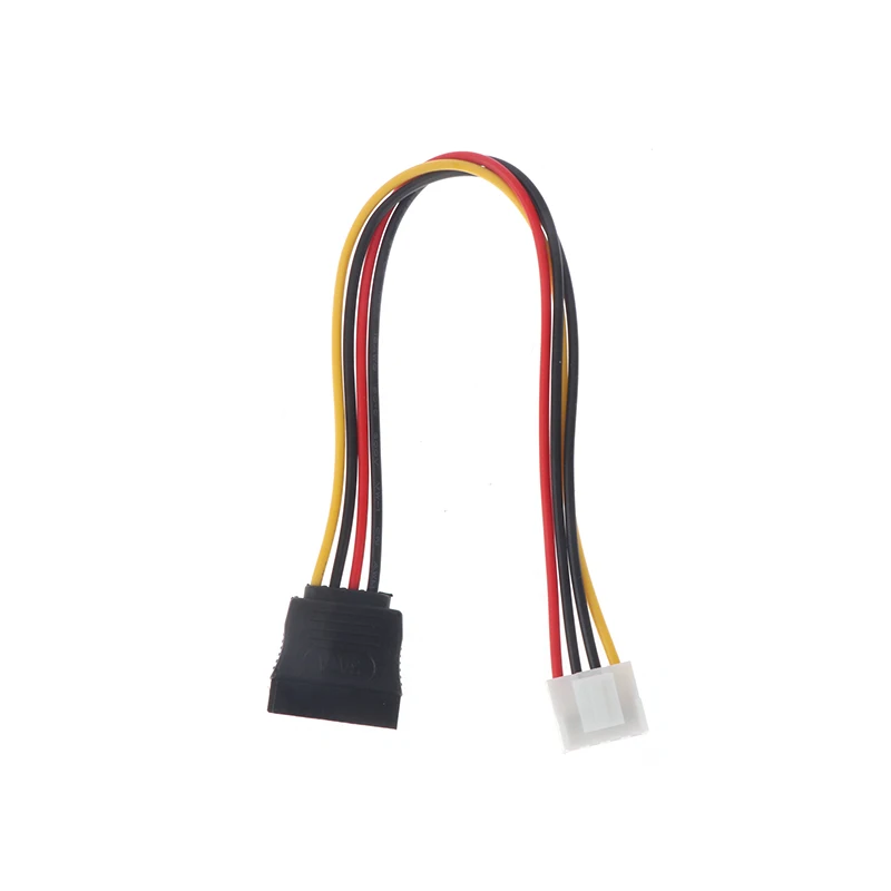 1pc 4pin para cabo de alimentação sata para hikvision dahua mini vcr câmera ip cctv disco rígido divisor de energia um para um/um para dois vh3.96