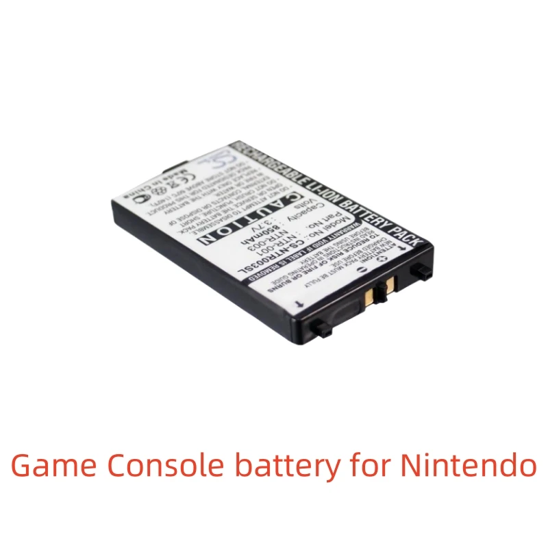 CS Li-ion Game Console battery for Nintendo,3.7V,850mAh,DS NDS,AGS-001,SAM-SPRBP(A),GBA-SP,Game Boy Advanced SP