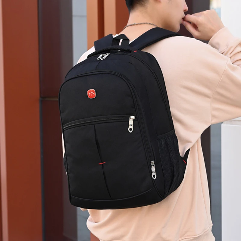 New Oxford Cloth Backpack For Casual Men's And Women's Business Commuting Simple Outdoor Short Distance Travel Student Backpack