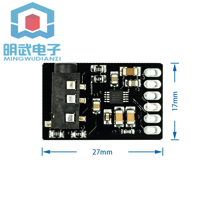 MCU-4344 CS4344 D/A Conversion Module Stereo Audio Converter