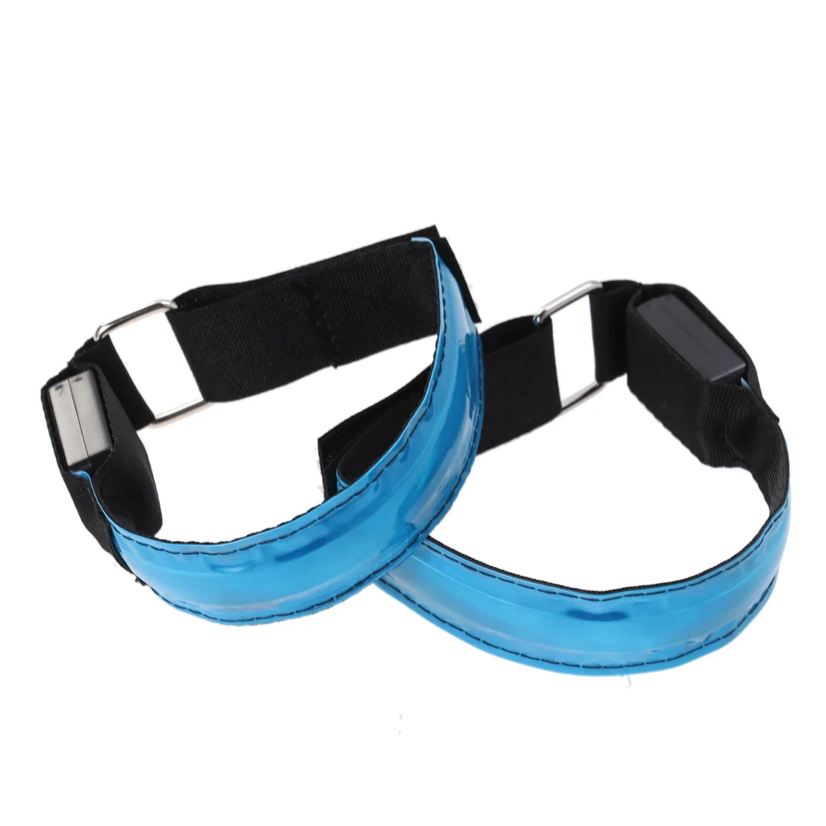 

2pcs Led Wristbands Ultra High Visibility Reflective Armband For Night Running Jogging Dog Walking Mountaineering Camping Hiking