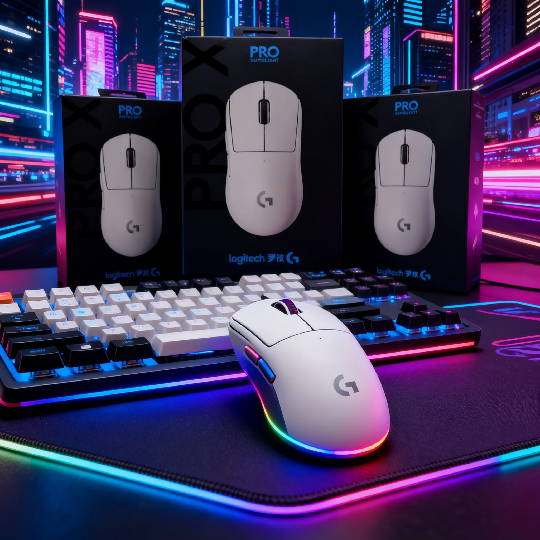 

Logitech G PRO X/G203 gaming mouse, 60g, Hero2 sensor, 44k DPI, 8kHz, 5 programmable buttons.