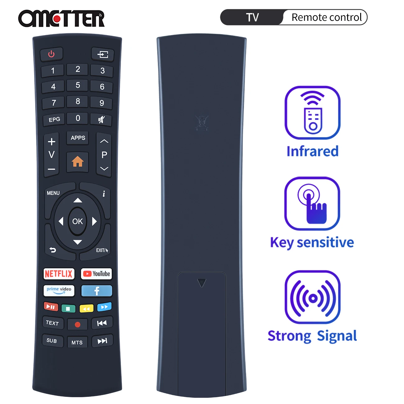 

New HR21L001GPD1 for DAIKO TV Remote control