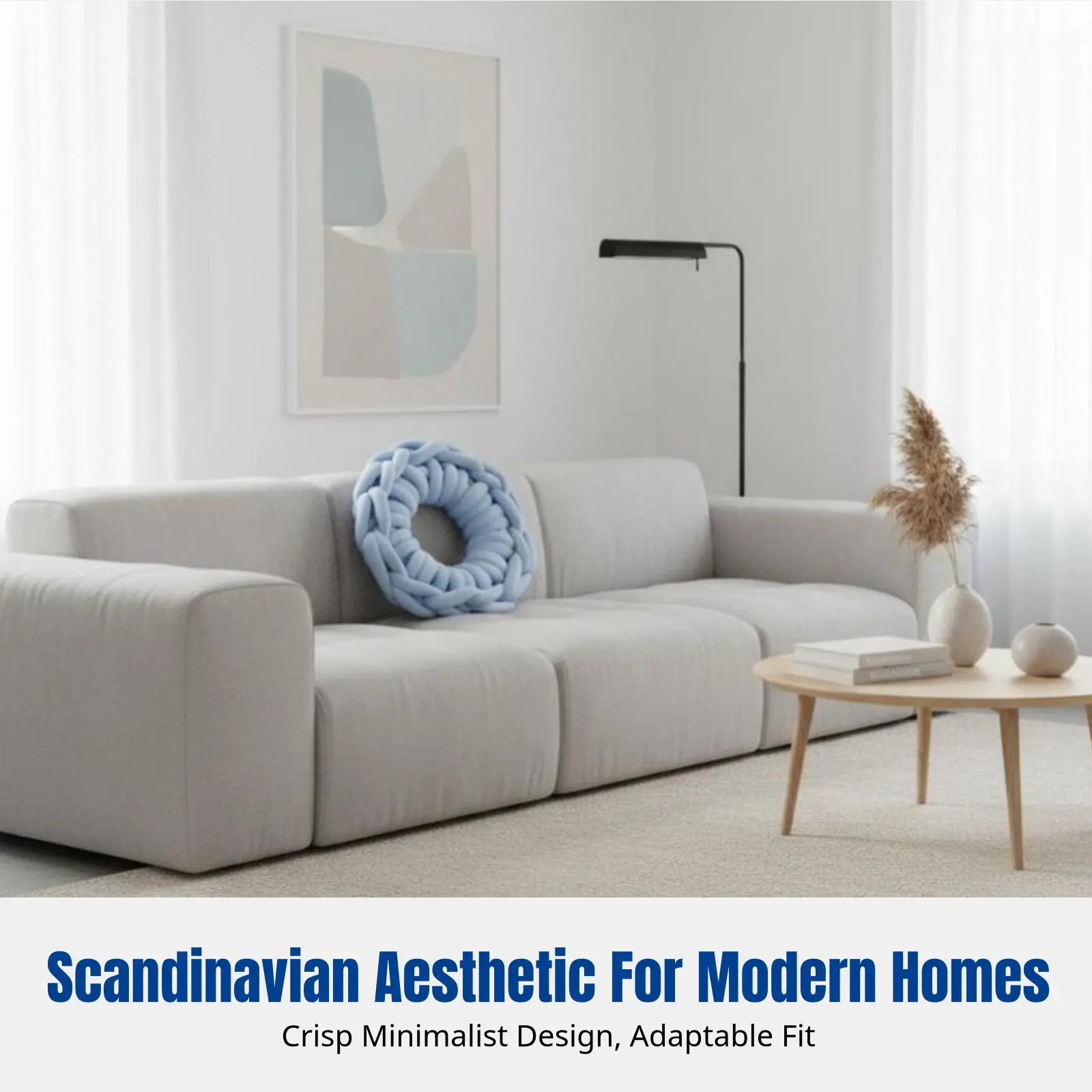 

Подушка-пончик в скандинавском стиле, набор для самостоятельного вязания, толстая пряжа, мягкий декор для гостиной