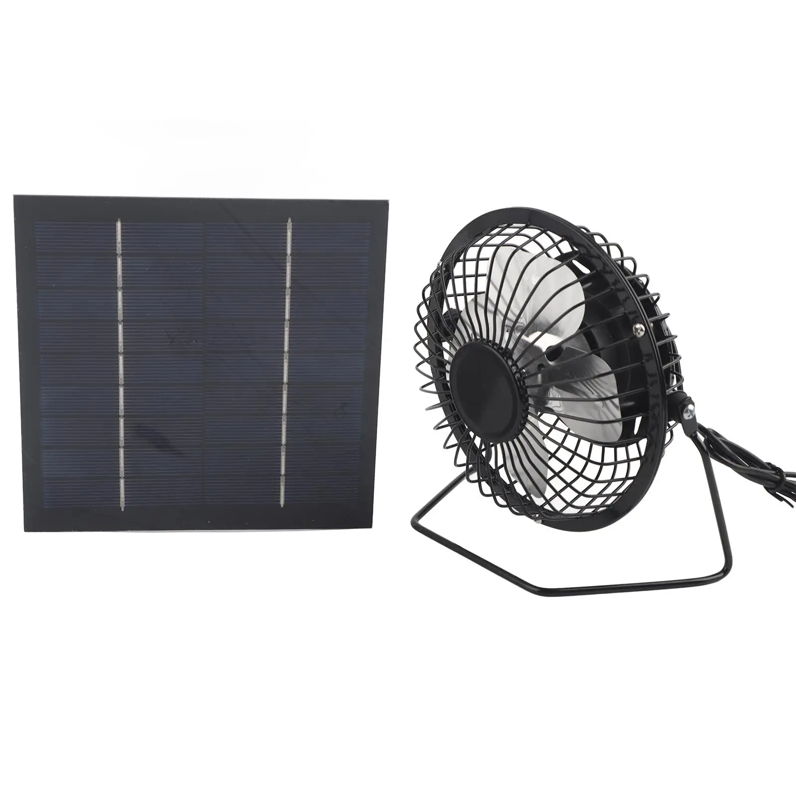 5W Mini Solar Panel Kit with Portable Cooling Fan for greenhouse Solar Power - Eco-Friendly Energy Solution