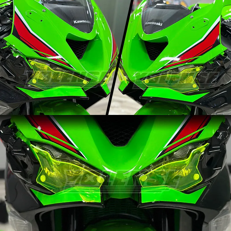 

Motorcycle Headlight Guard Head Light Shield Screen Cover Protector Fit For Z500 NINJA500 Z 500 2024 2025