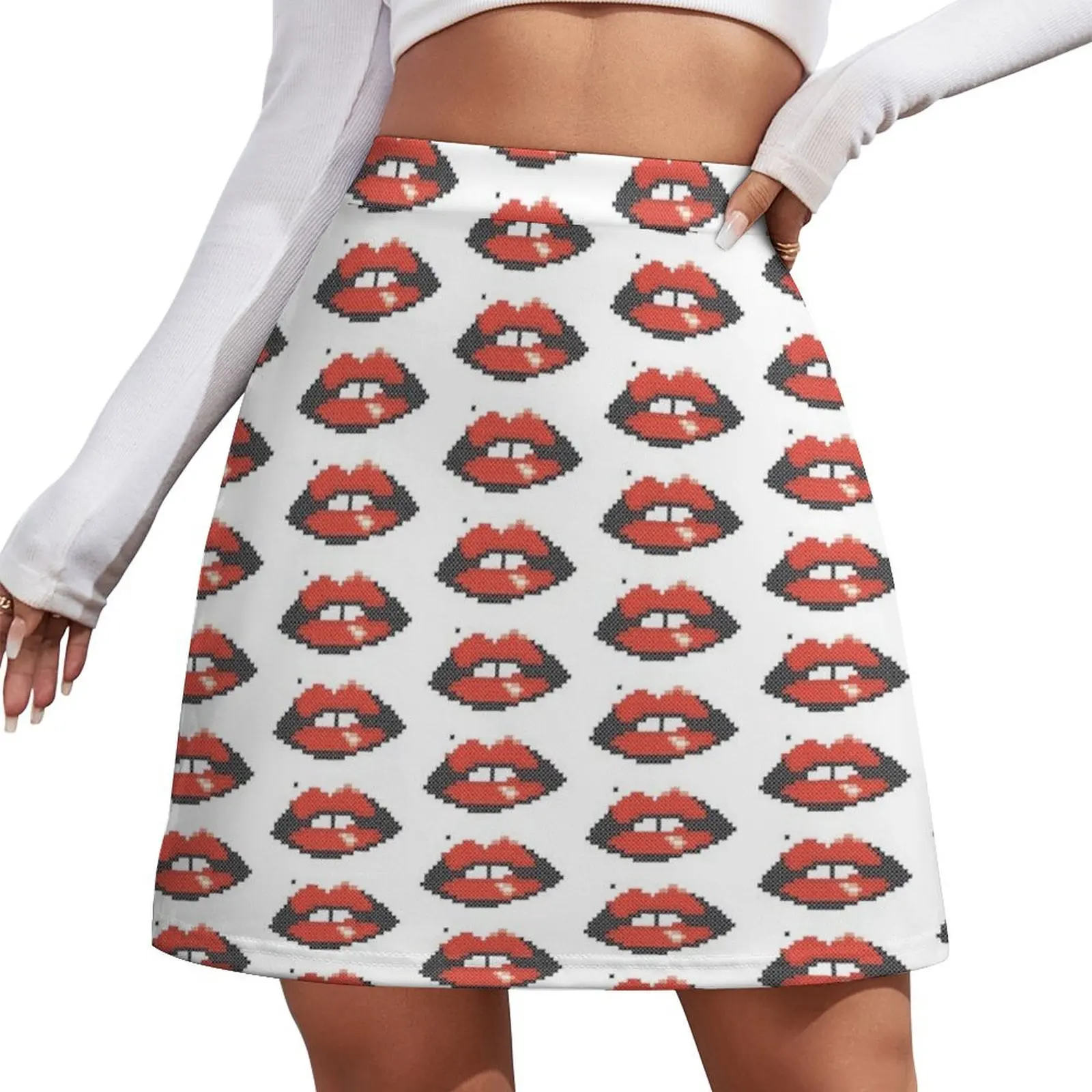 

Literal Material Girl Mini Skirt luxury women skirts Female clothing Mini Skirt