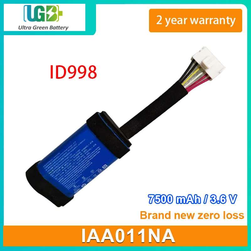 

UGB New Battery For JBL charge 4 ID998 IAA011NA Battery 7500mAh 3.6V 27Wh