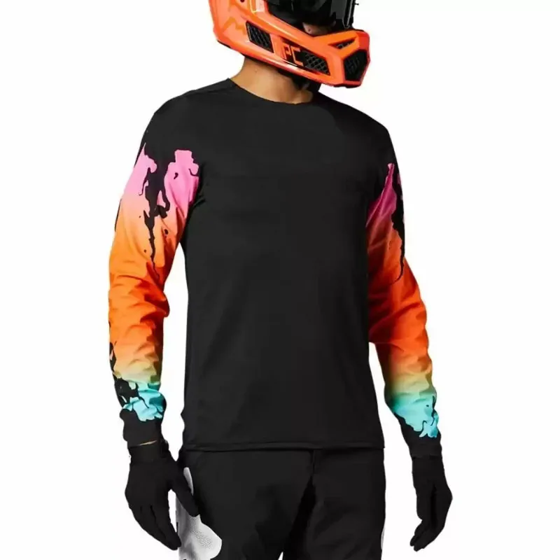 EOYFOX Downhill Jerseys Mountain Bike ATV MTB BMX Off Road Motorcycle Jersey Motocross Sportwear Clothing Bike T-shirt