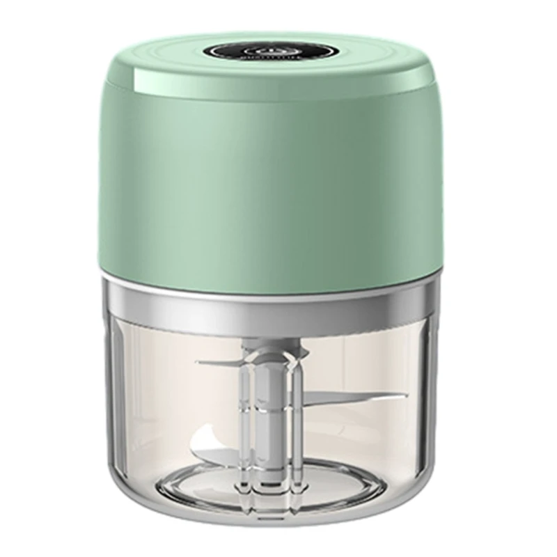 100/250mL Mini elektryczny krajalnica do warzyw czosnkowy Chili imbirowy Masher urządzenie wytrzymałe blendery USB do ładowania kuchenne 918D