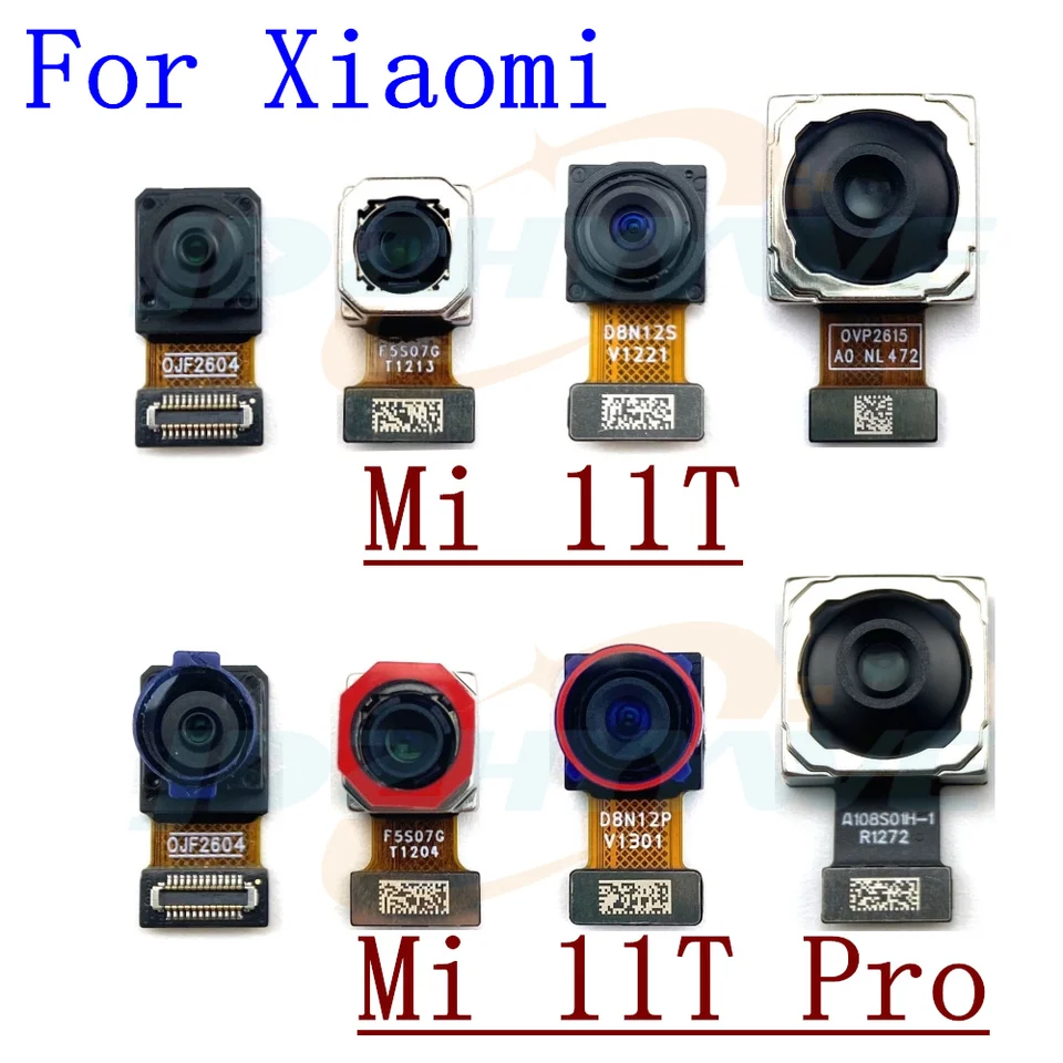 108MP Back Main Camera For Xiaomi Mi 11T Pro 11TPro Front Selfie