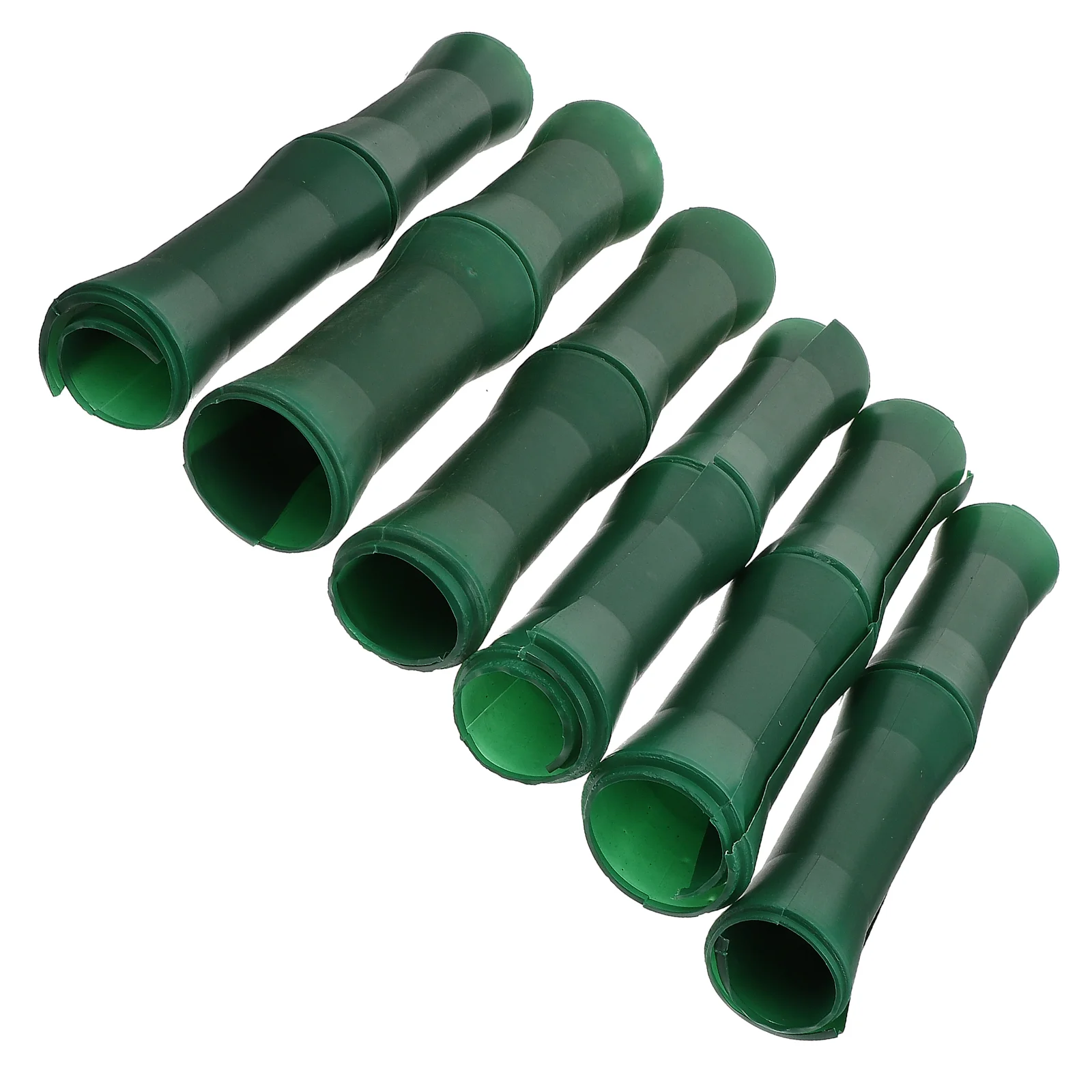 5 Pcs Casing Simulated Bamboo Skin Pipe Fake Tree to Hide Plastic Drain Decorative