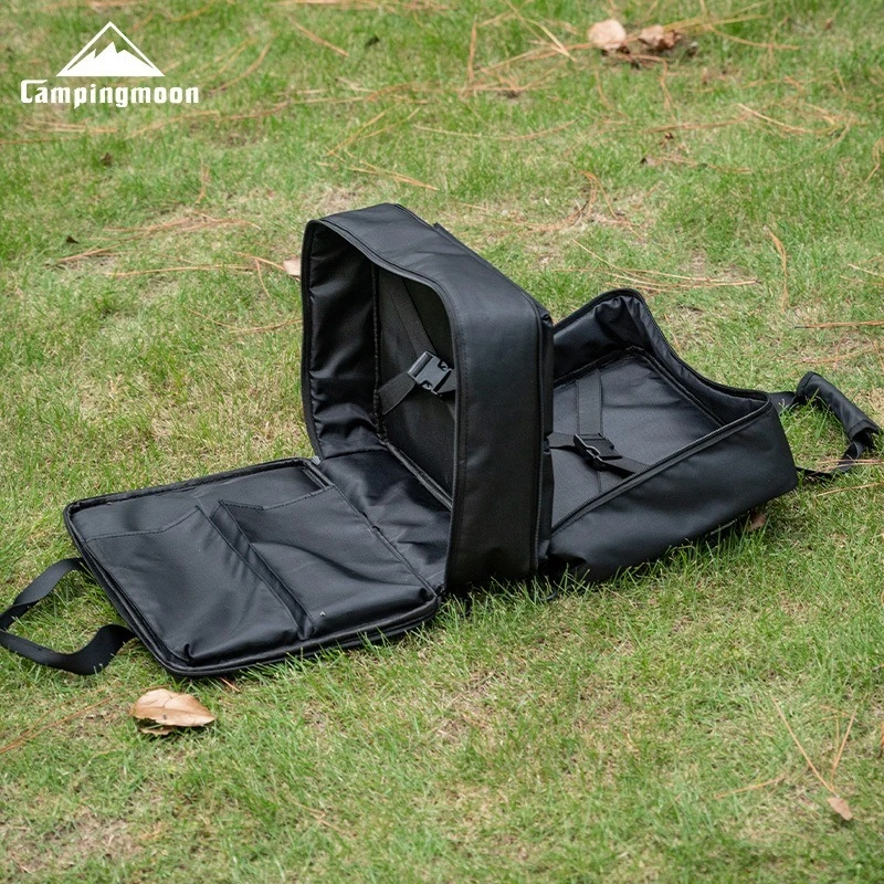 CAMPINGMOON Large Capacity Sto - Outdoor Camping Table With Storage 评论和价格