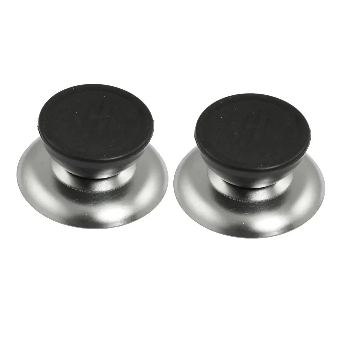 

SODIAL(R) 2 Pcs Round Handle Replacement Cookware Pot Lid Cover Knob For Kitchen