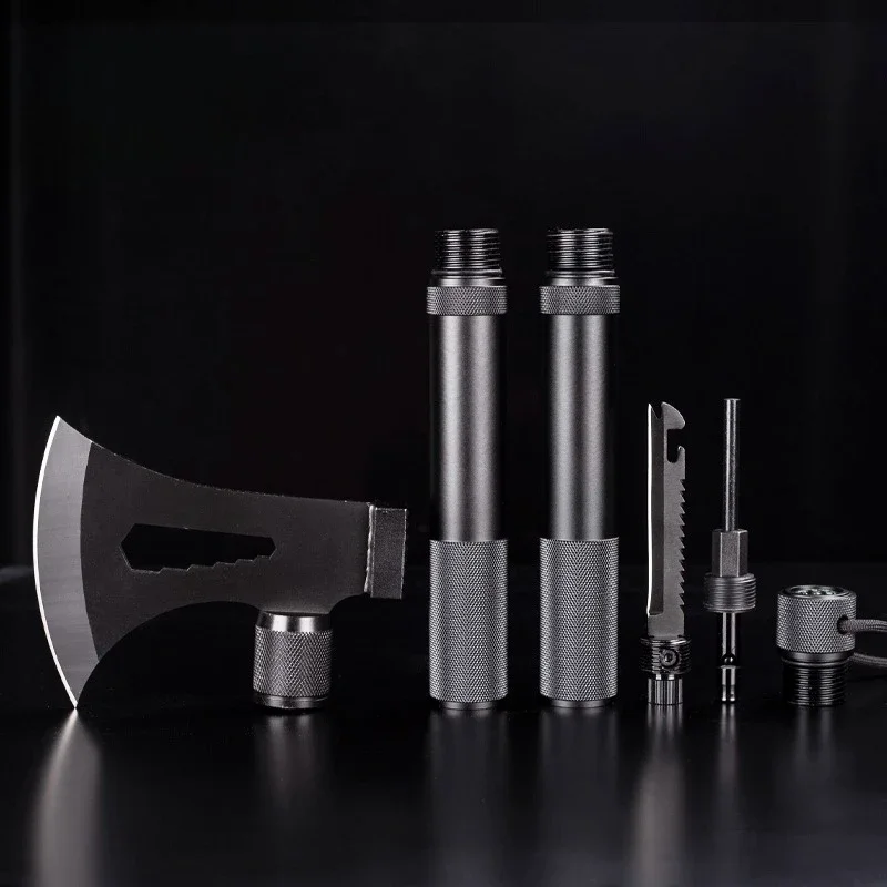 

The EDC Multi-functional Camping Tactical Axe Is A High-quality Portable Household Firewood Cutting and Emergency Hand Tool