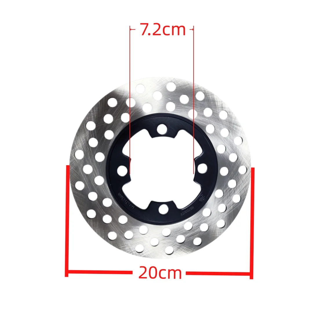 Original Genuine All-Terrain Vehicle Front Disc Brake Rotor Parts Suitable for Hisun 500 700 Utv-4 P115000444530000