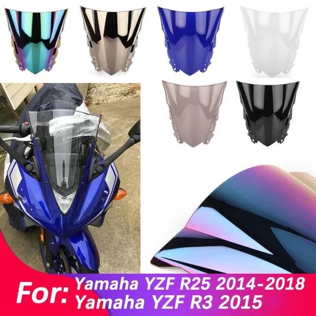 Yzf 426|yamaha Yzf R25 R3 Windshield 2013-2018 - Abs Double Bubble Fairing