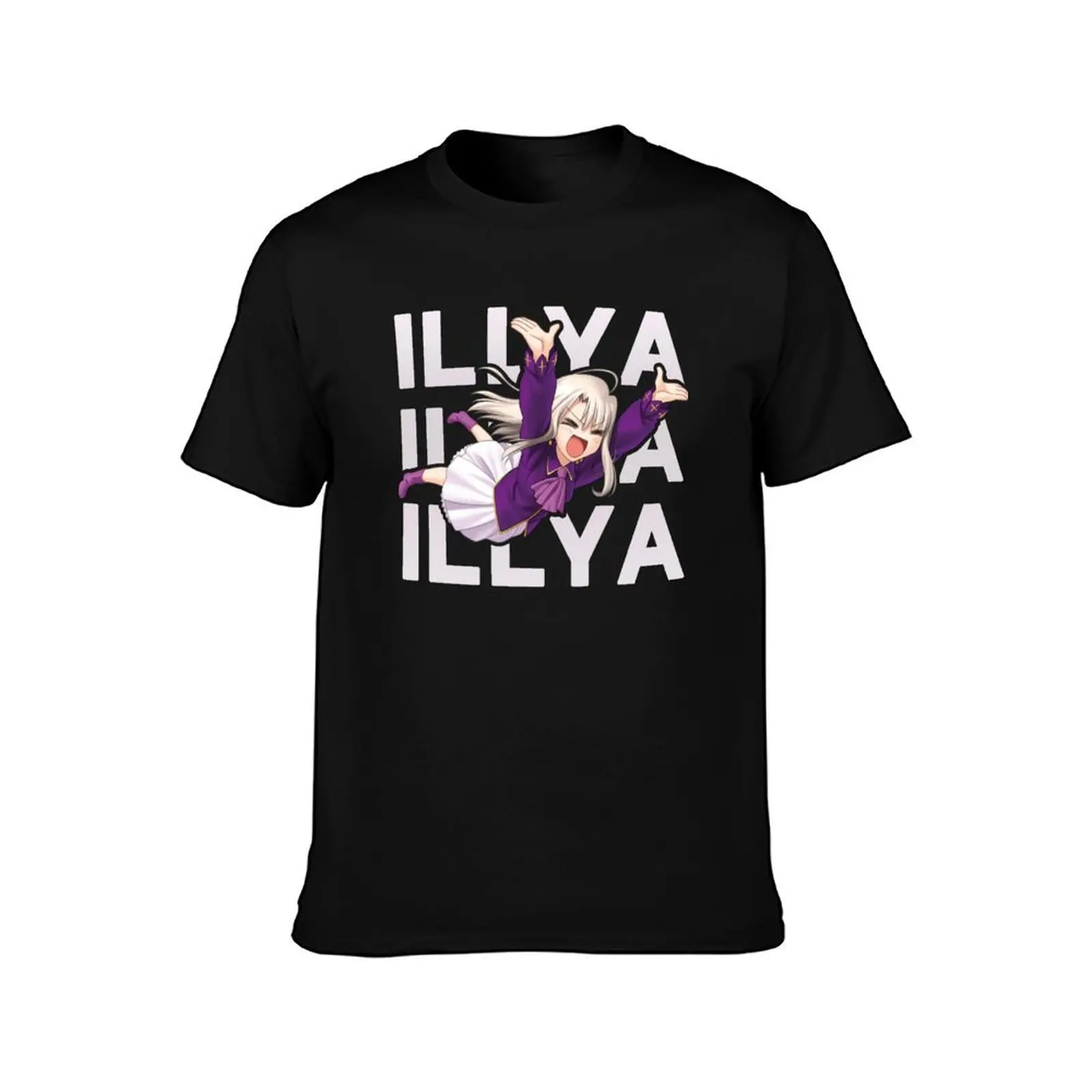 Illya Jumping from FSN & FA T-Shirt Simple Print Design T-Shirt