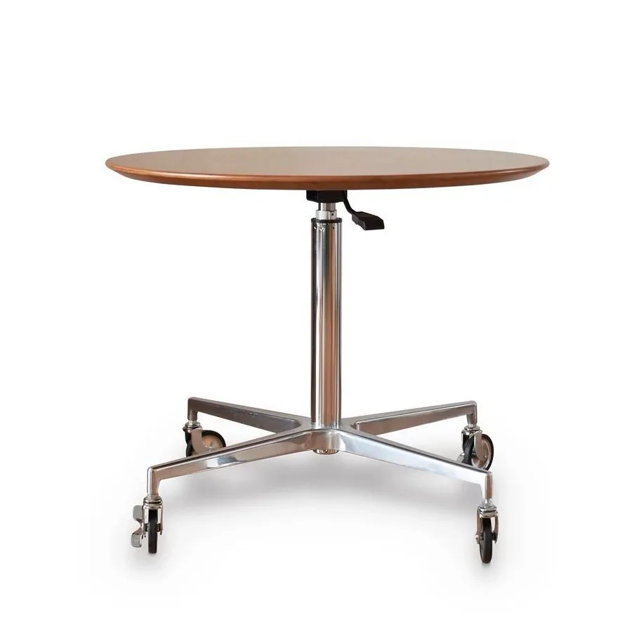 

Nordic, all solid wood, coffee work table, stainless steel, negotiation, liftable, mobile coffee