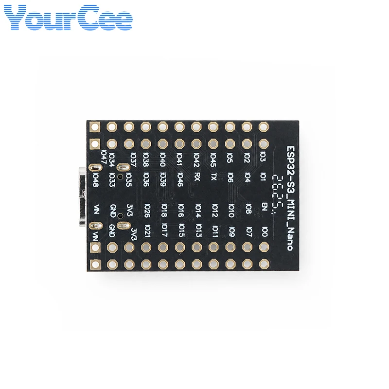10PCS/1PC ESP32-S3-N16R8 MINI Development Board 16MB Flash 8MB PSRAM Type-C USB 2.4G Wi-Fi BLE 5.0  32-bit Dual Core MCU Module