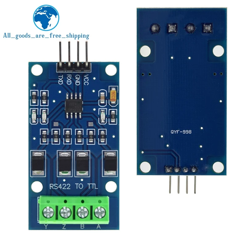 1/3PCS RS422 Mutual Conversion TTL Two-way Signal Module Full Duplex 422 Turn Single MAX490 To TTL Module