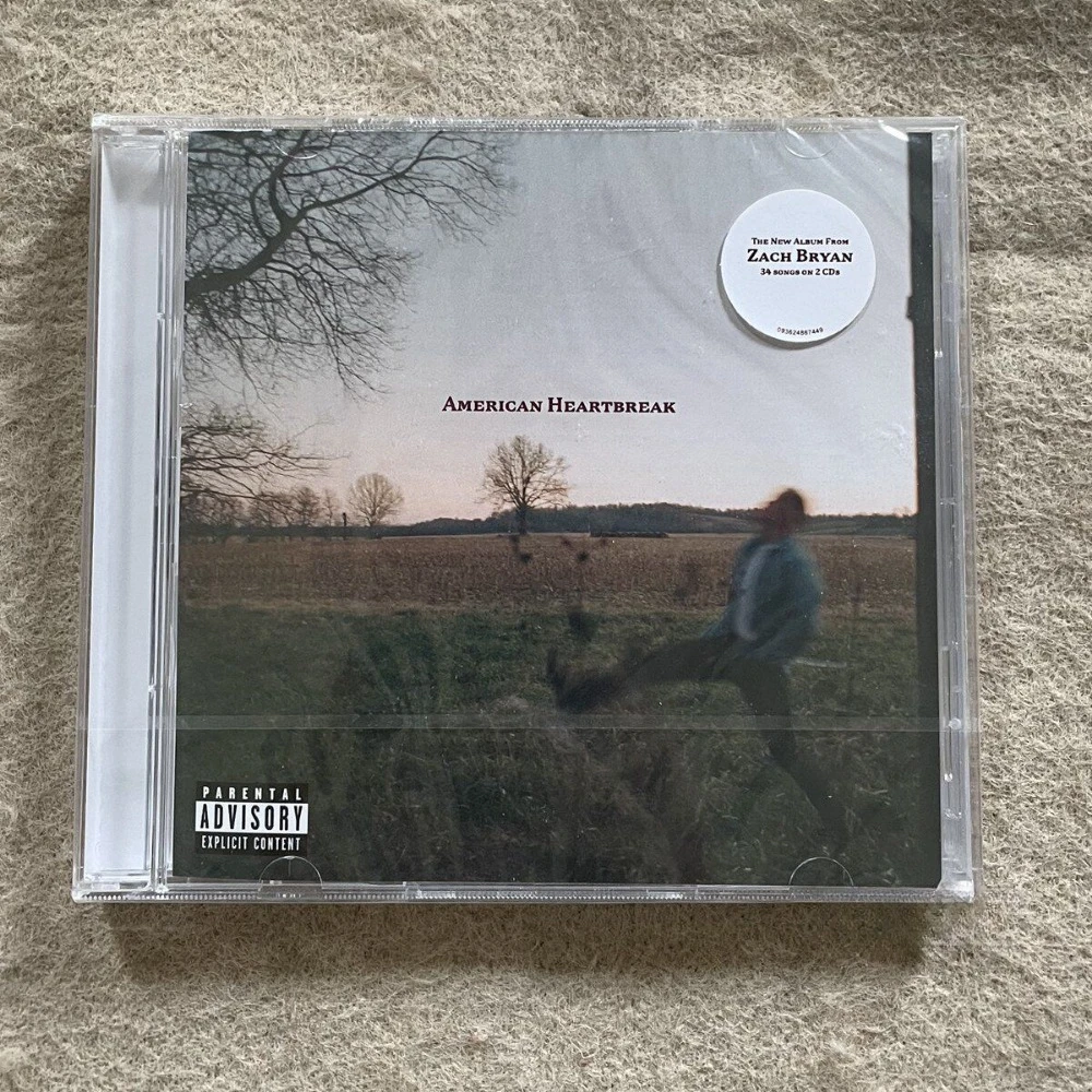 

Zach Bryan American Heartbreak 2CD Debut Album Something in the Orange Folk Country Rock 34 Tracks Sealed New