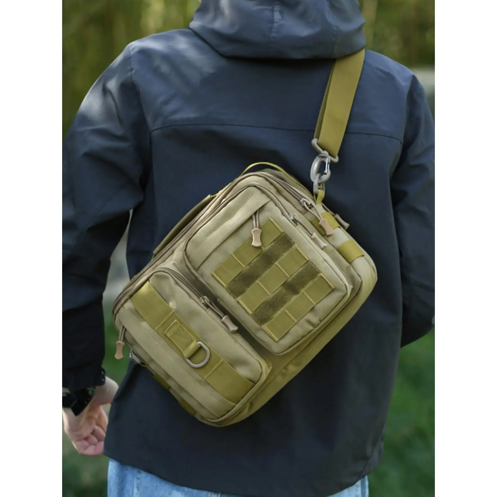 

Новая тактическая маленькая сумка-кроссбоди для планшета, водонепроницаемая, камуфляжная, для инструментов, для путешествий, на плечо, ручная, для активного отдыха и спорта