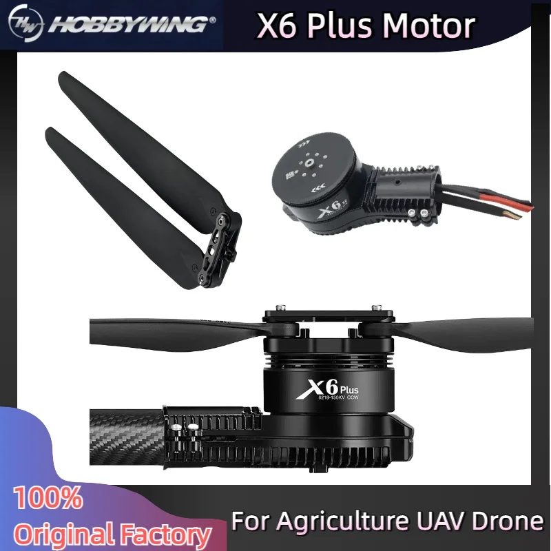 

Hobbywing X6 Plus Motor Power System Original Drone Motor 24inch 2480 Foldable Propeller Agriculture UAV Drone Engine Accessory