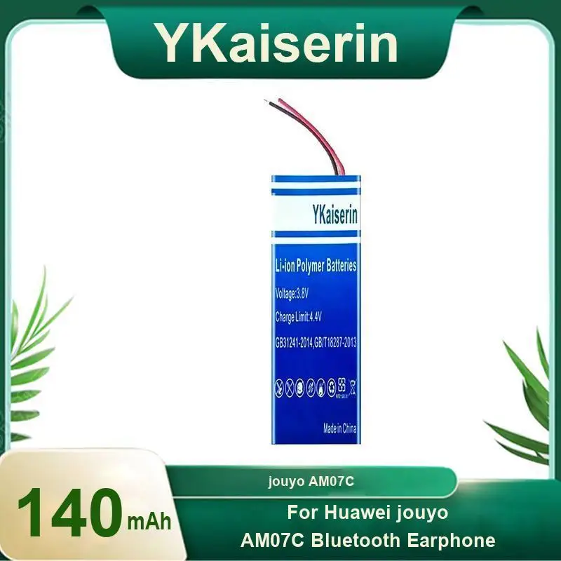 

Earphone Battery 140Mah Hardwearing For Huawei Jouyo AM07C Bluetooth