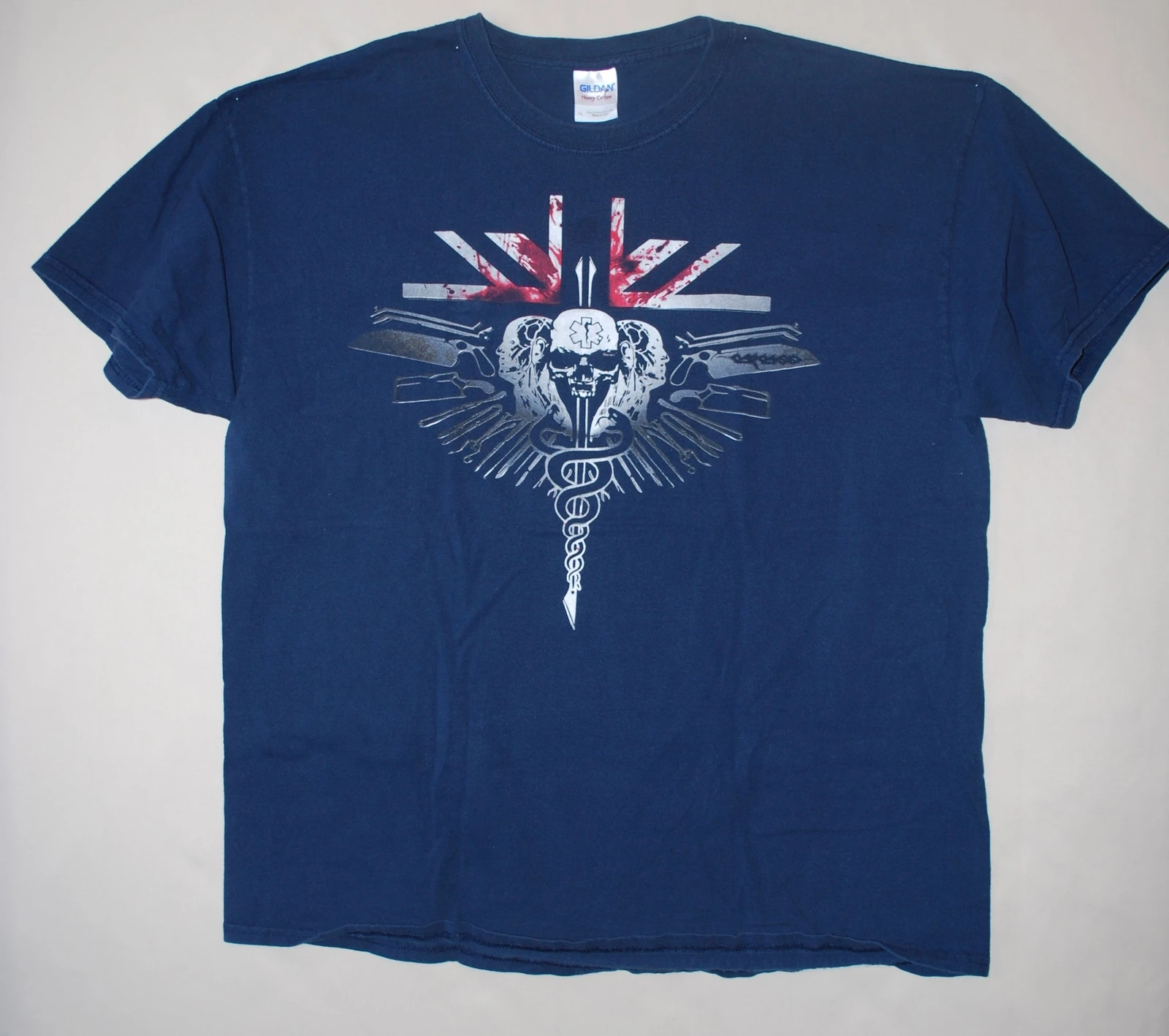 Carcass • Colonial Irrigation Tour • 2013 • Navy Blue • XL • Preowned