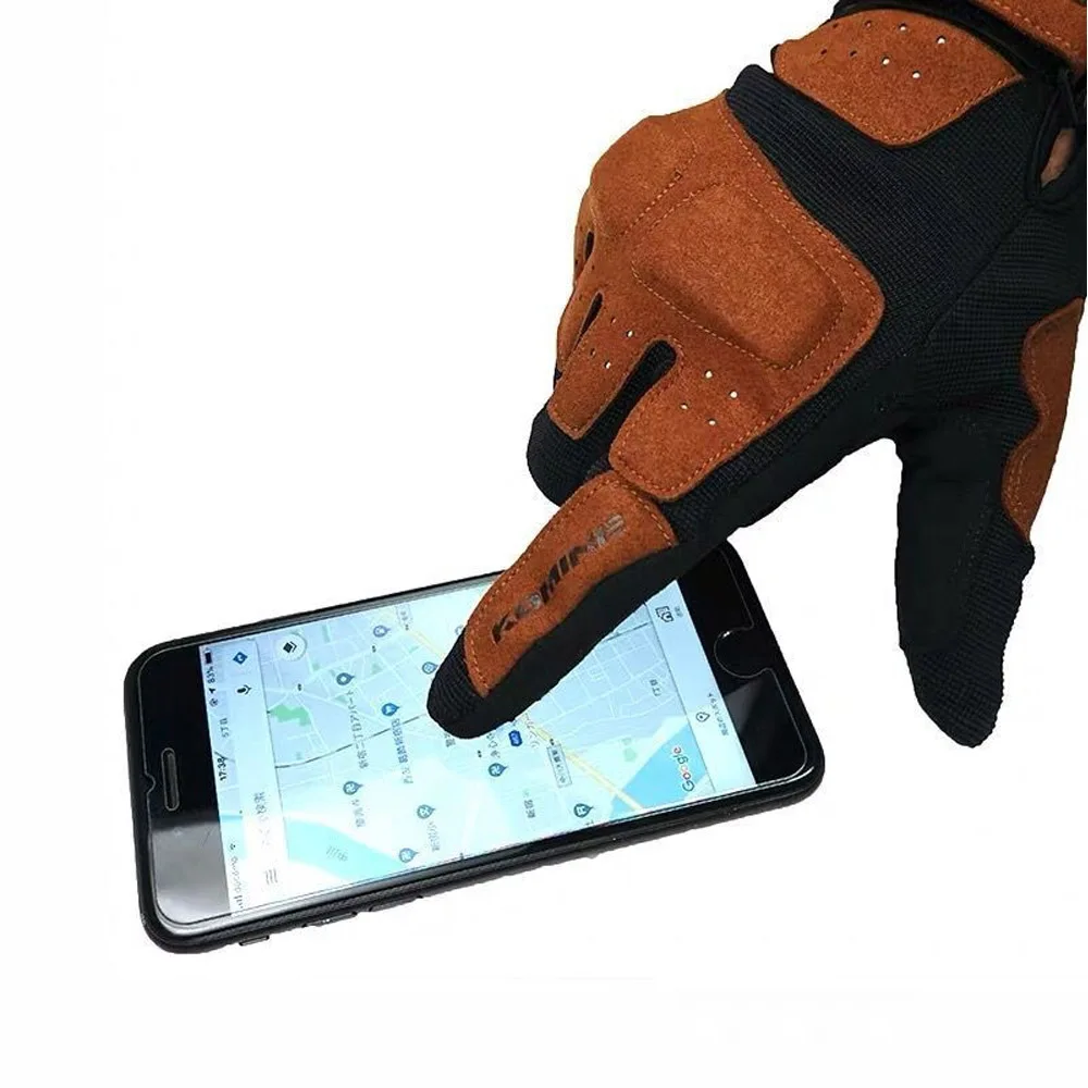 

Komine New Summer Motorcycle Gloves Racing Breathable Hard ell Anti-Fall Touchscreen ible Riding Gloves Polyester Fiber