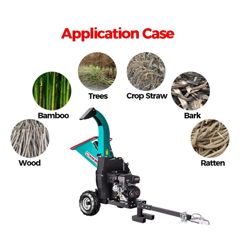 K-max   CE Certified 15HP 4-Stroke oline High Efficiency Garden Wood Chipper Shredder for Landscaping