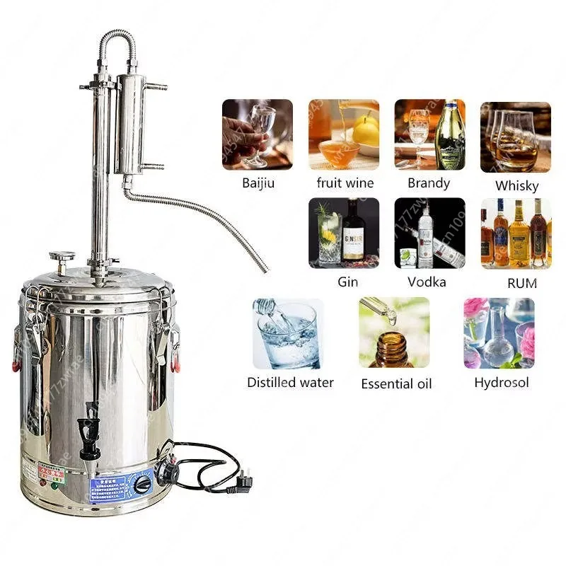 Household Stainless Steel Oil Filter Automatic 20kg/h Capacity Sesame & Tea Seed Oil Vertical Twin Tower Toaster Custom