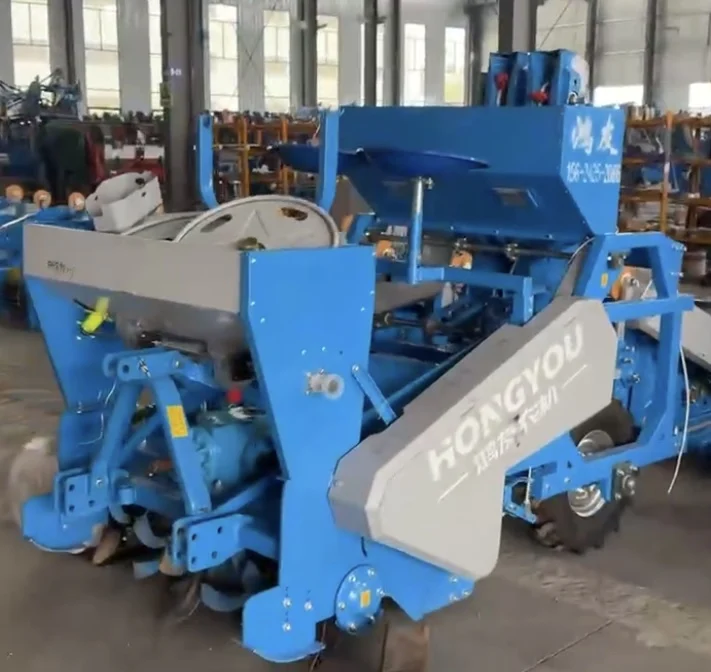 【Hot】High Efficiency 3-Point Tractor Mounted FarmSeeder Wholesale Potato Planting Machine with Core Components Motor Pump Gearbo