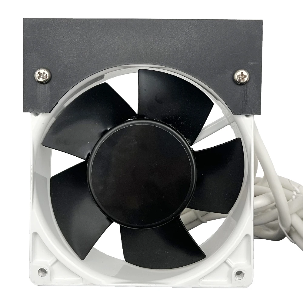 4E-230B 02 White Frame 230V 0.12/0.14A 12038 120x120x38mm  Cooling Fan