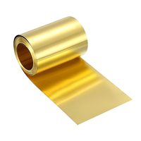 Brass Sheet roll 0.02mm-1mm thick x10mm-200mm wide Brass foil plate 99.9% Pure Copper Cu Metal Sheet Foil Length:1000mm