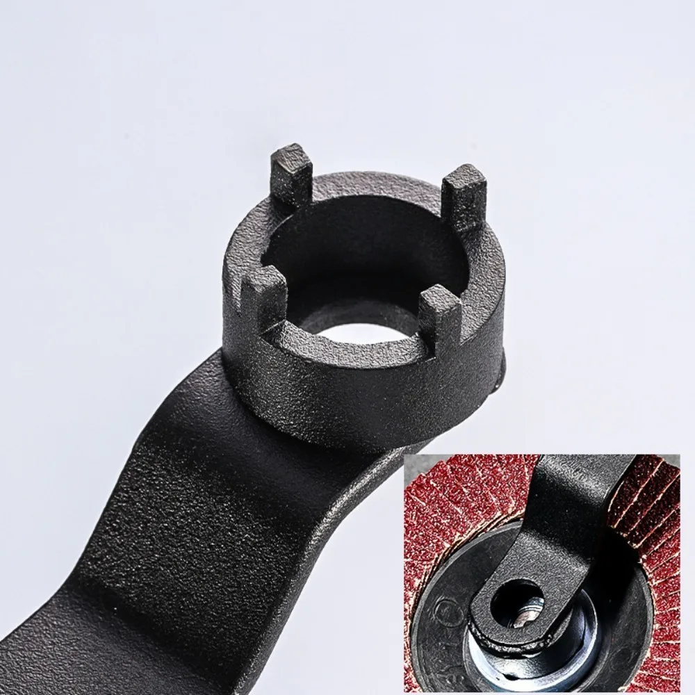 Dual-purpose Angle Grinder Four-claw Wrench Adjustment 6-in-1 Four Claw Dual-purpose Wrench Thickened Hand Tool
