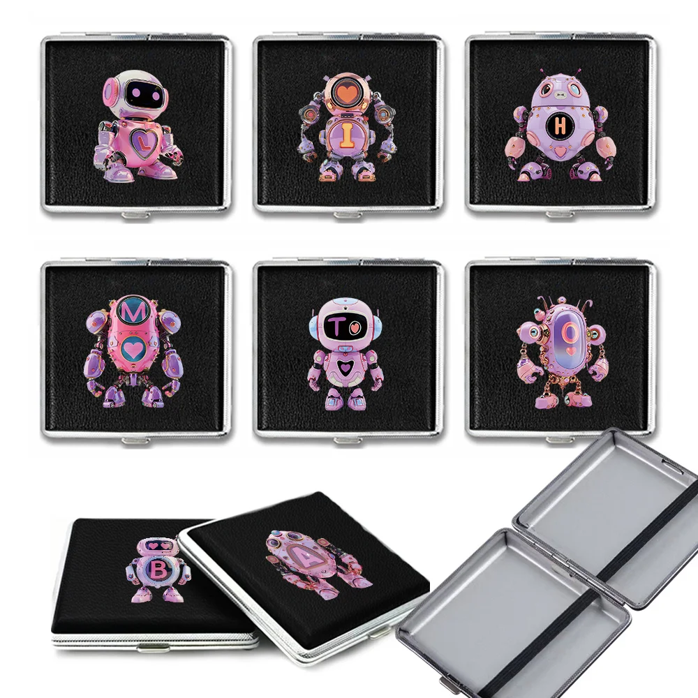 Men's Cigarette Case Elegant Black Pu Cigarette Case With Secure Metal Clasp Vintage Cigarette Case Cigar Protective Cover Chris